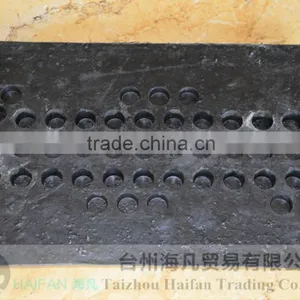 500*350*40mm Traffic Road Rubber Speed Hump for Crossroads/heavy Strength Rubber Speed Hump Used in Intersection thumbnail-5