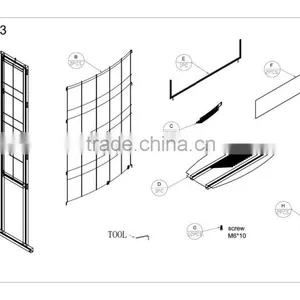 Promotion Mosaic / Stone / Ceramic Floor Tile Display Stand thumbnail-2