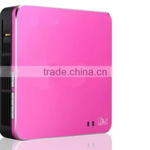Full HD 2000: 1 200 Lumens Pico Projector Mini Projector Palm Projector With Hdmi Usb av Vga sd thumbnail-1