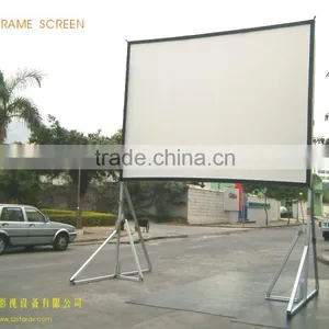 Movie Projector Screen Custom Size Motorized Projection Screen/portable Fast Fold Rear Projector Screen thumbnail-4