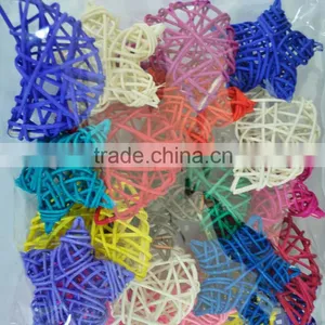 Hot Handmade Multicolor Rattan Star Moon Design String Lights For Christmas Decor Wedding Bedroom Garden and Holiday Lighting thumbnail-4