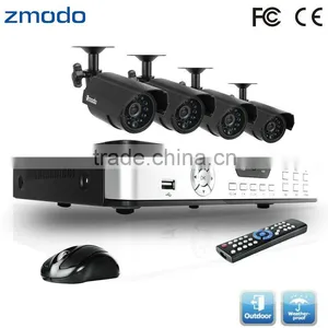 Zmodo 8 Channel DVR Outdoor Camera Complete CCTV System thumbnail-1