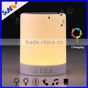 Portable Light Up Bluetooth Speaker With Led Light For Promotional Gift thumbnail-1