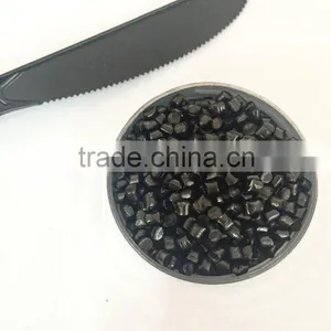PE Black Masterbatch Plastic Granules Material (40% Carbonblack Without Filler) for Injection,extrusion,film Blowing thumbnail-2