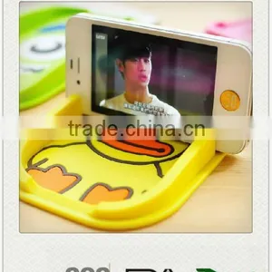 Custom Logo Silicone Anti-slip Mat for Cell Phone thumbnail-2