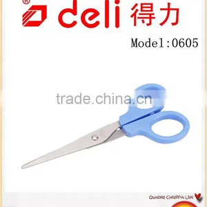 Deli Stainless Steel Scissors for Office Supply Model 0605 Pink thumbnail-2