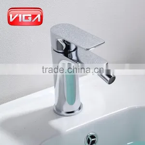 Una 561000CH Single Hole Bathroom Toilet Chrome Bidet Faucet Brass thumbnail-1