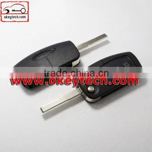 Okeytech Car Key Blank Ford Focus Remote Key Shell for Ford Focus Flip Remote Key thumbnail-1
