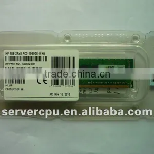 500672-B21 4GB (1x4GB) PC3-10600 (DDR3-1333) Unbuffered CAS-9 Dual Rank x 8 Memory Kit thumbnail-1