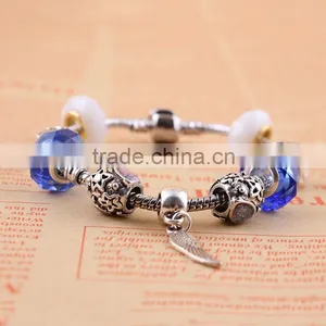 Fashion Blue Beads Jewelry Manufacturers Bracelet Accessories for Women thumbnail-6