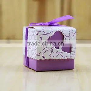 Heart Wedding Box Bomboniere Candy Box Wedding Gift Favour Party Supply thumbnail-2