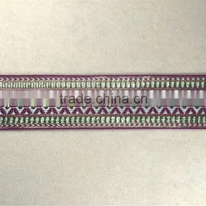 2016 Factory Wholesale Jacquard Ethnic Ribbon Trim thumbnail-4