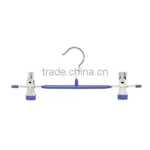 HH Brand White Plated Short Hanger Metal White Metal Clips Bottom Hanger thumbnail-3