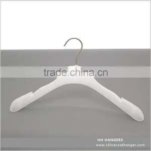 The HEAD White Palstic Suit Hanger With Notches,contour Style,swivel Hook thumbnail-2