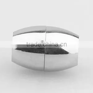 Stainless Steel Clasp for Leather Cord thumbnail-3
