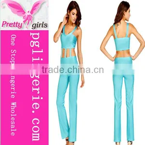 Fashion Long Pant Jumpsuit For Ladies thumbnail-3