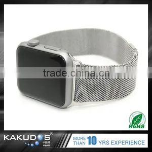 Install Easily Stainless Steel Nobility Milanese Watch Band for Apple Watch thumbnail-6