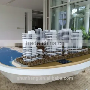1/80 Scale Sanya Resort Building Model With Perfect Landscape Layout thumbnail-1