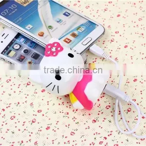 Smartphone Hello Kitty Cartoon Charger Portable Power Bank 5200mAh thumbnail-6