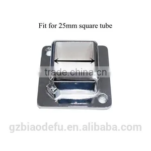 Metal Pipe Flange for 25mm Suqre Pipe thumbnail-3
