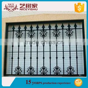Modern Wrought Iron Window Grill Designs Suppliers thumbnail-5