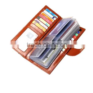 Leather Business Card Holder/luxury Credit Card Holder Card Holder Wallet Women thumbnail-6