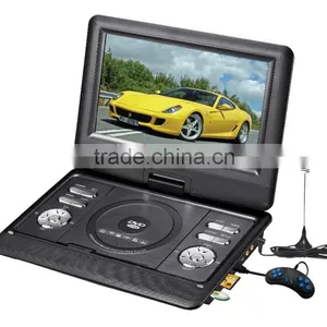 9.8" Inch DVD SANYO Lens Sunplus8202kd Chipset Built-in Rechargeable Battery thumbnail-1
