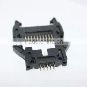 2.54mm Black Big Latch V/t Ejector Header Connector 6~64pin thumbnail-3
