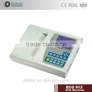 12 Lead 12 Channel Digital Ecg Monitor ECG -912 Price of Ecg Machine thumbnail-1