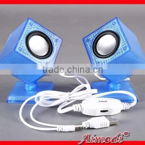 Colorful Light Speaker, LED Colorful Light Speaker, Portable LED Colorful Light Speaker for Computers thumbnail-2