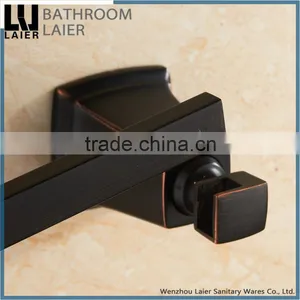 12133b China Supplier Zinc American Style Black Bathroom Equipments Toilet Roll Holder thumbnail-2
