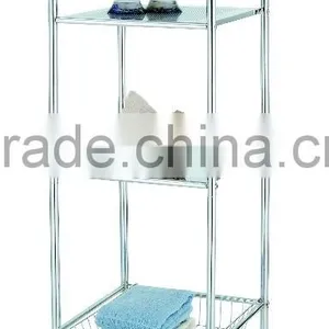Single Handle 5 Tier Arch Type Metal Steel Tube Storage Rack Cart thumbnail-1