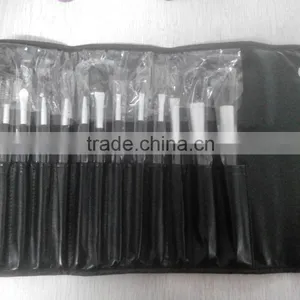 12PCS COSMETIC MAKEUP WOODEN HANDLE BRUSH SET thumbnail-2