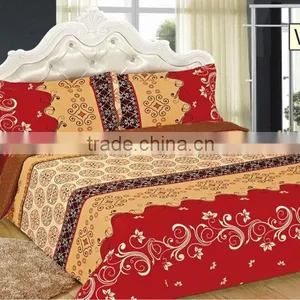 Pigment Printed Polyester Brushed Fabric for Bed Sets thumbnail-1