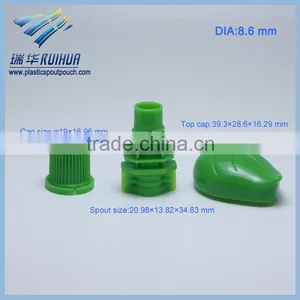 Leaf Shape China Supplier Plastic Screw Cover Cap thumbnail-1