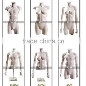 Female and Male Upper Body Torso for Clothing thumbnail-1