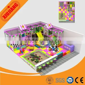 100% Safe Colorful Kids Soft Indoor Playground Equipment,Kids Indoor Playground For Sale thumbnail-6