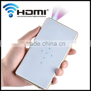 The Best Selling Mini Projector / Beam Projector for Smart Phone / Mini LED Video Projector C9 With 5000mAh Built-in Battery thumbnail-1