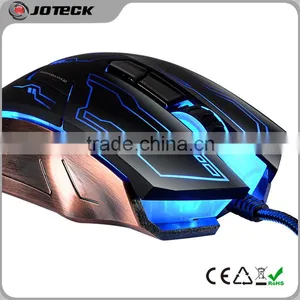 High Speed 9d Optical Gaming Mouse/latest Metal Frame Laser Computer Mouse With AVAGO Mouse Sensor 9800 thumbnail-3