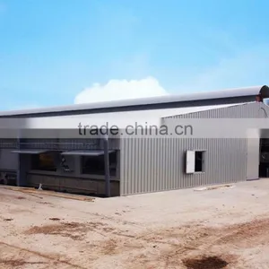 Export to Philippines Galvanized Q345 Steel Pre-engineered Warehouse thumbnail-1