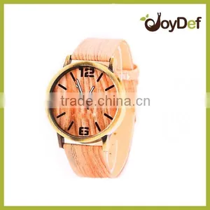 2016 Popular Bamboo Wood Wrist Watch /wristwatch With Logo Engraved thumbnail-1