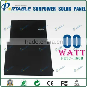 60w Laptop Solar Charger Bag for Camping Hiking Travelling thumbnail-3