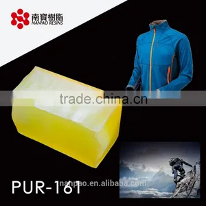 Advanced Amber Transparent Roller Coating PUR Adhesive For Textile Application thumbnail-1