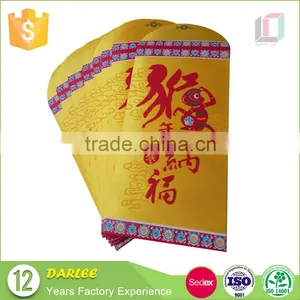Wholesale Zodiac Rooster Design Red Pocket Custom Chinses New Year Angpow Packet With Own Logo Printing thumbnail-4