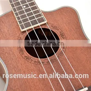 26 Inch Cutaway Ukulele China High Quality Cheap Wooden Guitar (UK200-26C) thumbnail-5