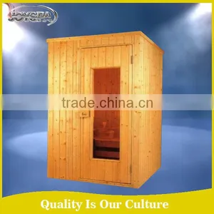 High Quality Burma Hemlock Dry Sauna Room for 2-10 Person thumbnail-1