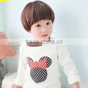 Hot Selling Kids Natural Wigs Cheap Kids Wigs Bob Wig for Little Boys thumbnail-5