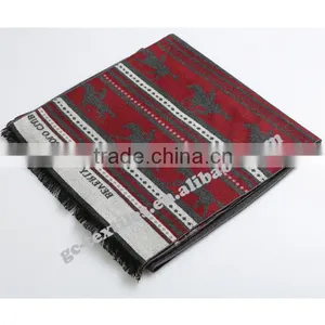 Wholesale China Manufacture Supplier Cashmere Hot New Product for 2015 Fashion Uae Poncho Men and Women Knit Scarf thumbnail-3