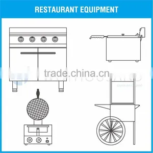 Twothousand Machinery Supply All Kitchen Equipment For Restaurant With Price in China thumbnail-2