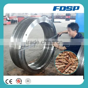 Good Fatigue Resistance Ring Die for Making Palm Shavings Pellet thumbnail-1